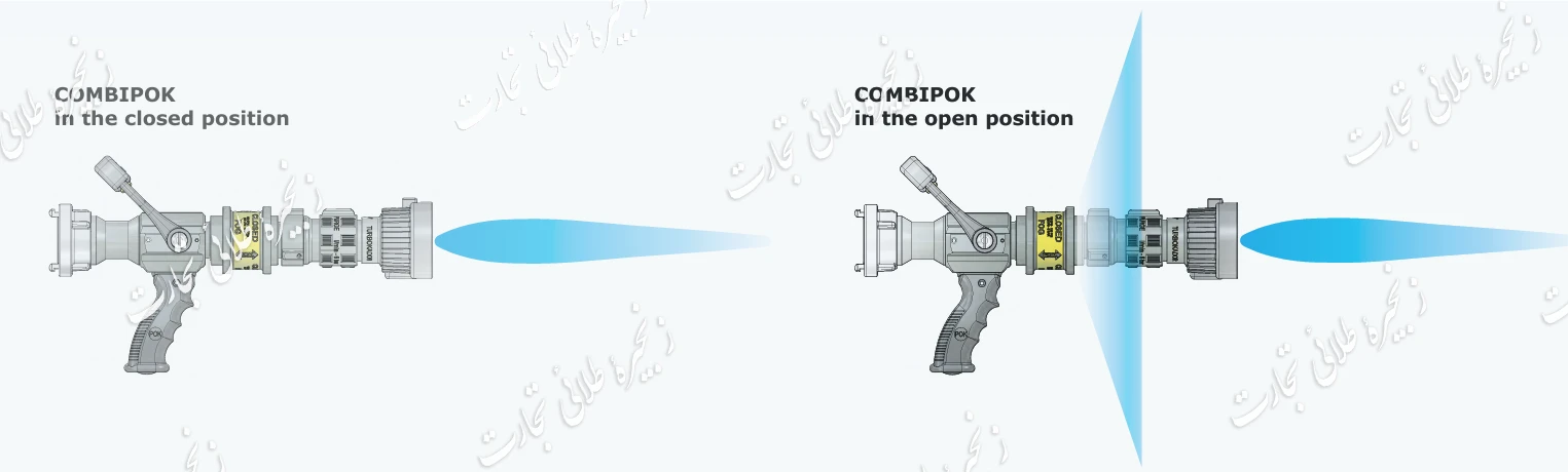 انواع نازل های آتش نشانی POK 